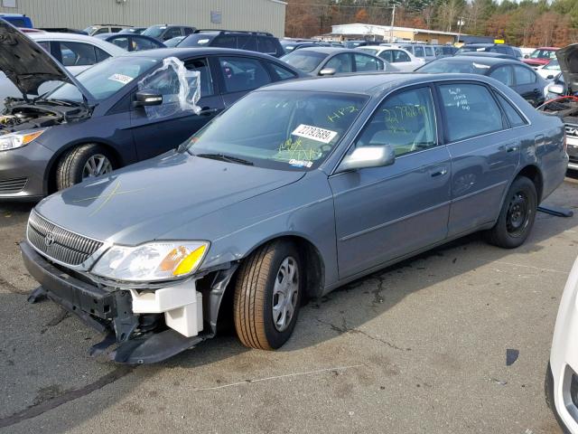 4T1BF28B91U187320 - 2001 TOYOTA AVALON XL GRAY photo 2