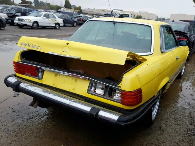 10702412029143 - 1980 MERCEDES-BENZ 450 SLC YELLOW photo 4