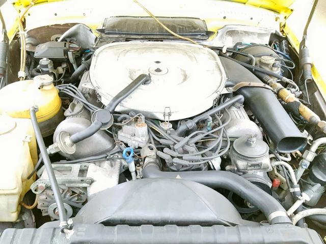 10702412029143 - 1980 MERCEDES-BENZ 450 SLC YELLOW photo 7