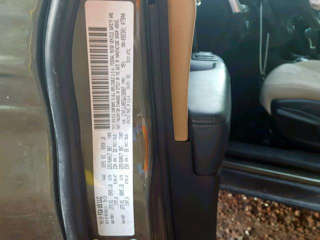 1C4PJLAB5GW158807 - 2016 JEEP CHEROKEE S მწვანე ფოტო 10