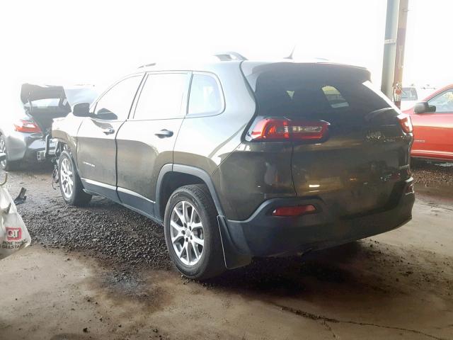 1C4PJLAB5GW158807 - 2016 JEEP CHEROKEE S მწვანე ფოტო 3