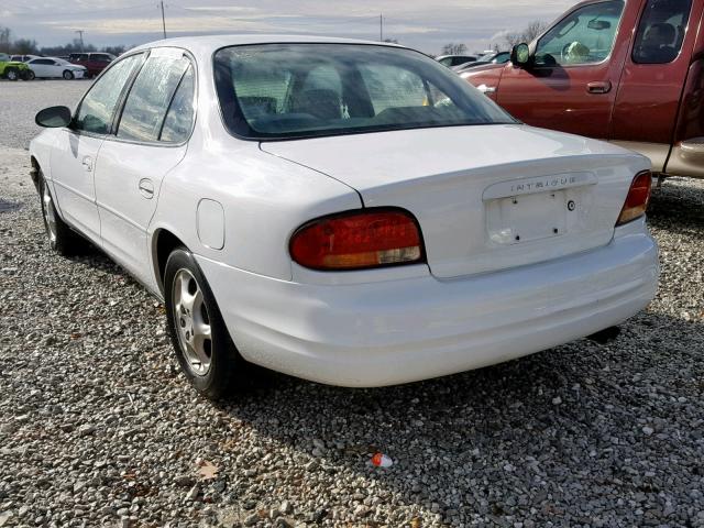 1G3WS52K5WF376392 - 1998 OLDSMOBILE INTRIGUE G WHITE photo 3