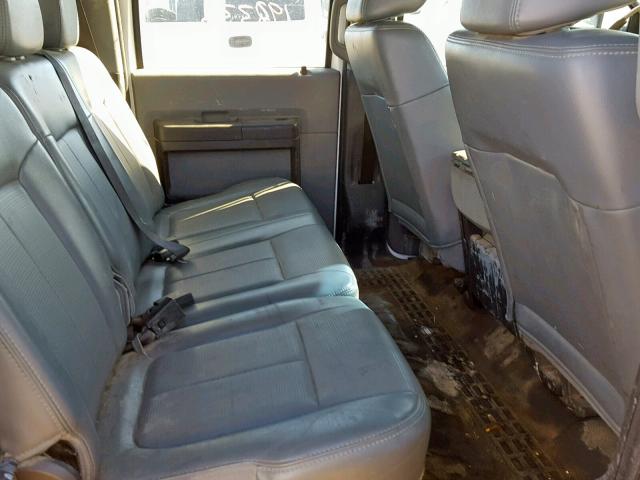 1FT7W2AT5BEC95278 - 2011 FORD F250 SUPER WHITE photo 6