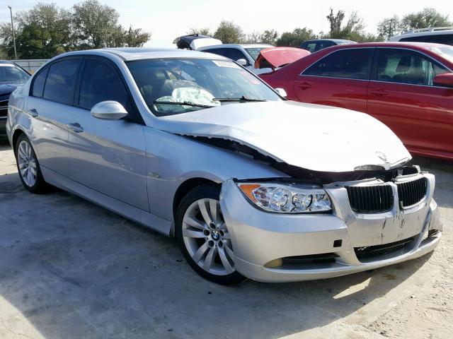 WBAVA33547KX72556 - 2007 BMW 328 I SILVER photo 1