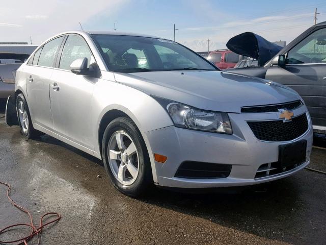 1G1PK5SB3D7117906 - 2013 CHEVROLET CRUZE LT SILVER photo 1