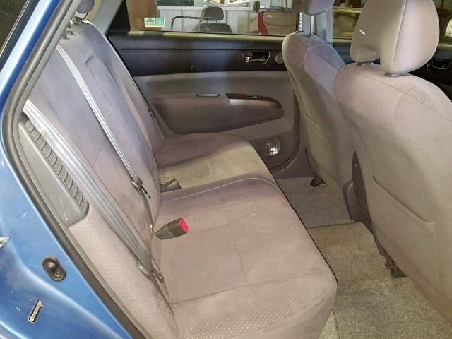 JTDKB20U187703305 - 2008 TOYOTA PRIUS BLUE photo 6