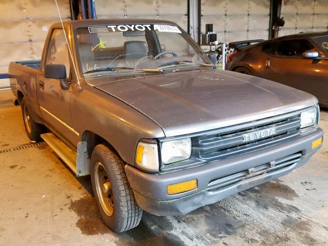 JT4RN81R3K0017351 - 1989 TOYOTA PICKUP 1/2 GRAY photo 1