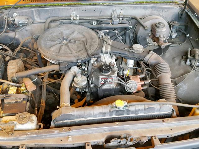 JT4RN81R3K0017351 - 1989 TOYOTA PICKUP 1/2 GRAY photo 7