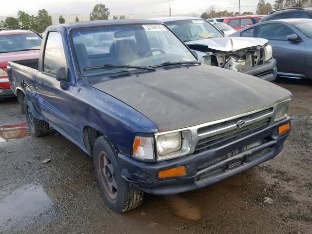 4TARN81A6PZ062499 - 1993 TOYOTA PICKUP 1/2 BLUE photo 1