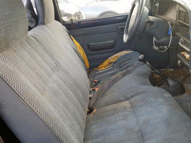 4TARN81A6PZ062499 - 1993 TOYOTA PICKUP 1/2 BLUE photo 5