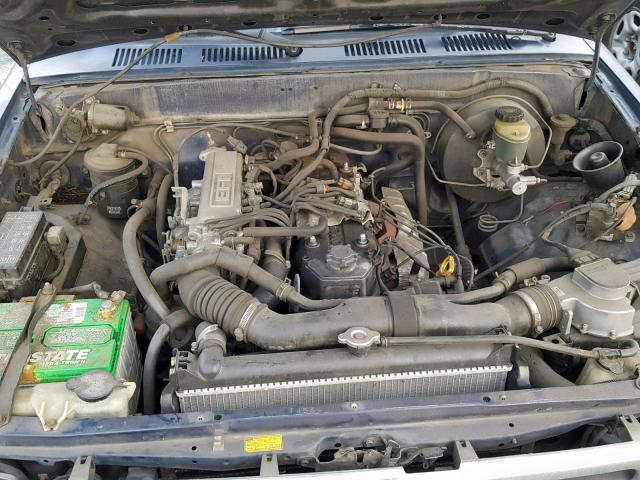 4TARN81A6PZ062499 - 1993 TOYOTA PICKUP 1/2 BLUE photo 7