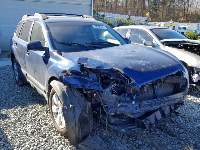 4S4BRBCC0B3335207 - 2011 SUBARU OUTBACK 2. 蓝色 照片 1