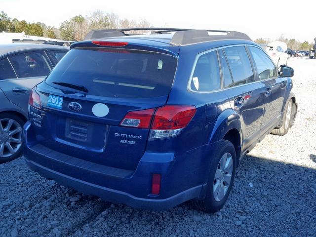 4S4BRBCC0B3335207 - 2011 SUBARU OUTBACK 2. 蓝色 照片 4