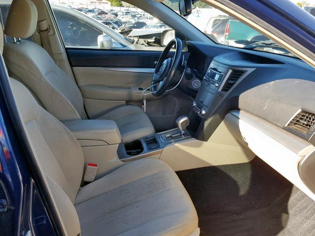 4S4BRBCC0B3335207 - 2011 SUBARU OUTBACK 2. 蓝色 照片 5