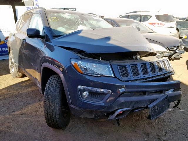 3C4NJDDB2JT210609 - 2018 JEEP COMPASS TR BLACK photo 1