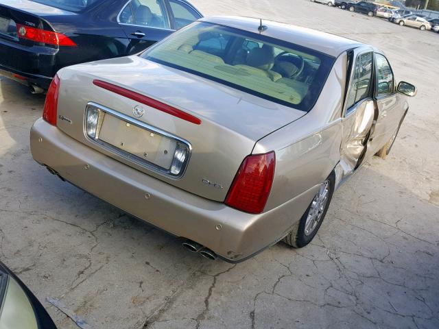 1G6KE54Y85U252394 - 2005 CADILLAC DEVILLE DH GOLD photo 4