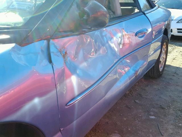 3C3EL55H5WT252318 - 1998 CHRYSLER SEBRING JX BLUE photo 9