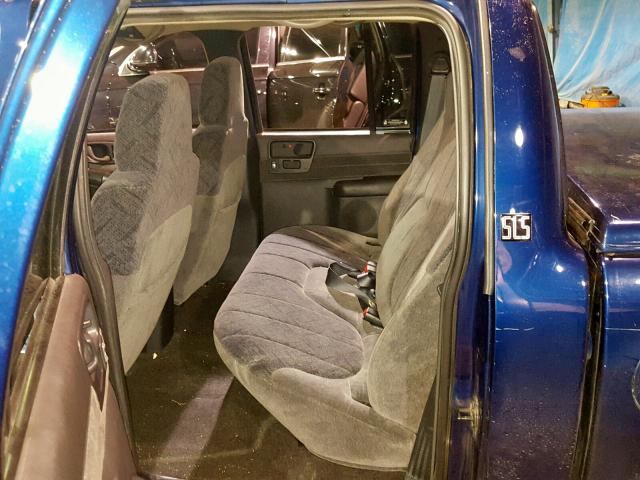 1GTDT13W82K201778 - 2002 GMC SONOMA BLUE photo 6