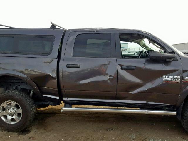 3C6UR5DL2GG251768 - 2016 RAM 2500 SLT GRAY photo 9