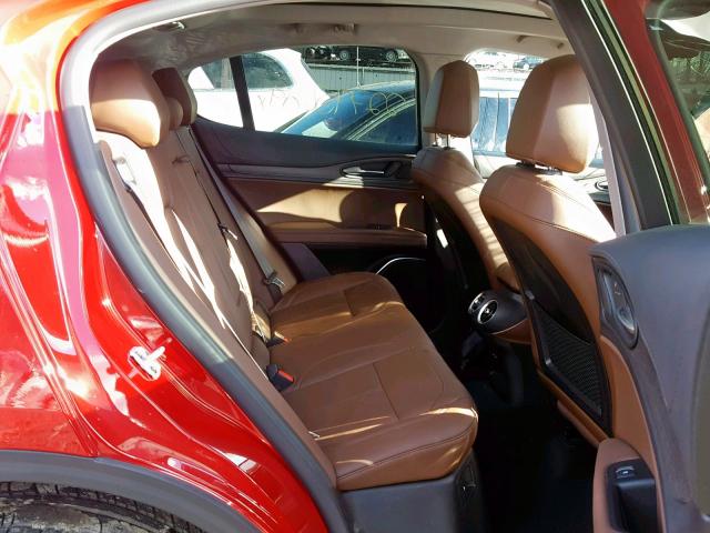 ZASFAKBN9J7C28896 - 2018 ALFA ROMEO STELVIO TI RED photo 6