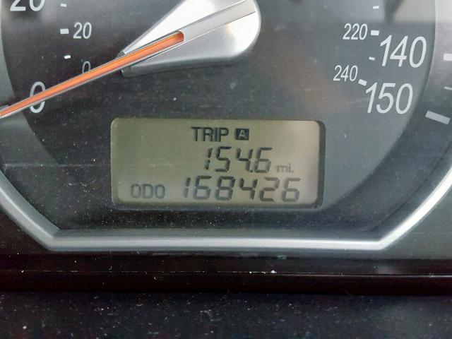 5NPET46C47H239215 - 2007 HYUNDAI SONATA GLS BLACK photo 8