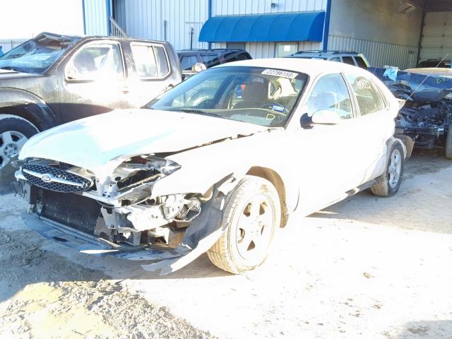 1FAFP55U91G266615 - 2001 FORD TAURUS SES WHITE photo 2