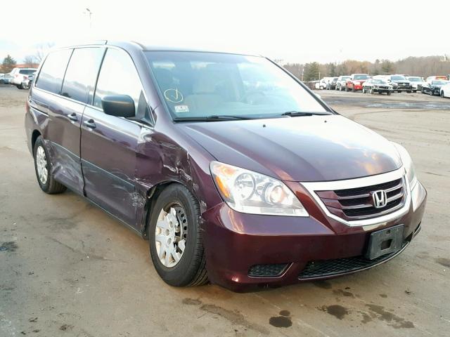 5FNRL38288B088573 - 2008 HONDA ODYSSEY LX BURGUNDY photo 1