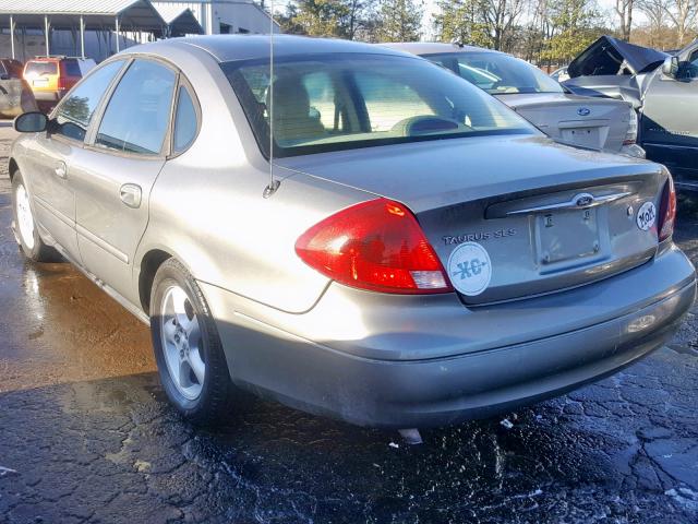 1FAFP55U51A234389 - 2001 FORD TAURUS SES GRAY photo 3