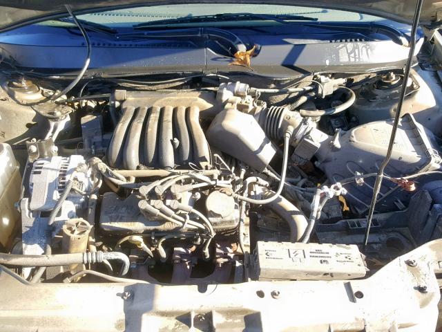 1FAFP55U51A234389 - 2001 FORD TAURUS SES GRAY photo 7