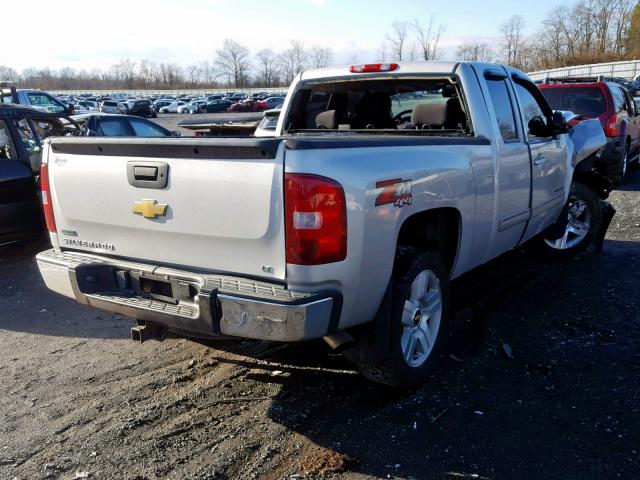 1GCRKSE39BZ205296 - 2011 CHEVROLET SILVERADO ვერცხლისფერი ფოტო 4