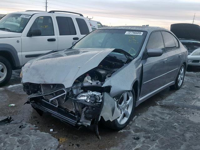 4S3BL616187222426 - 2008 SUBARU LEGACY 2.5 GRAY photo 2