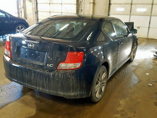 JTKJF5C75C3039624 - 2012 TOYOTA SCION TC BLACK photo 4