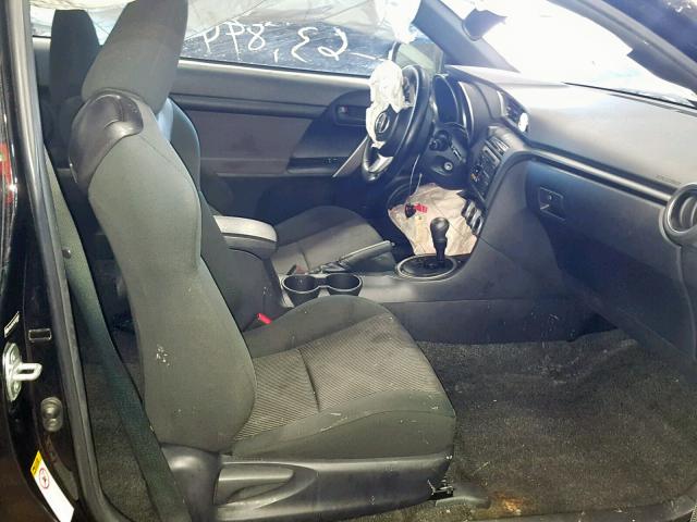 JTKJF5C75C3039624 - 2012 TOYOTA SCION TC BLACK photo 5