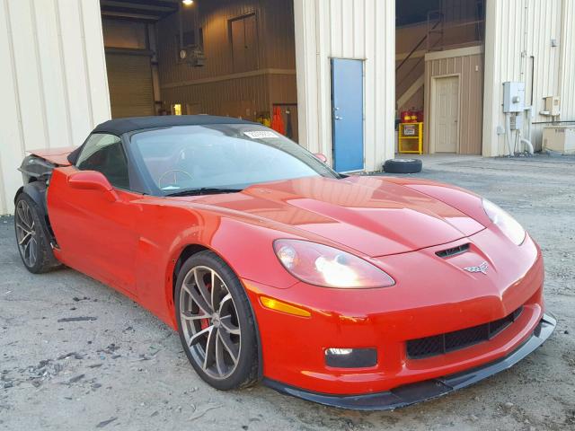 1G1YZ3DE8D5701919 - 2013 CHEVROLET CORVETTE 4 RED photo 1