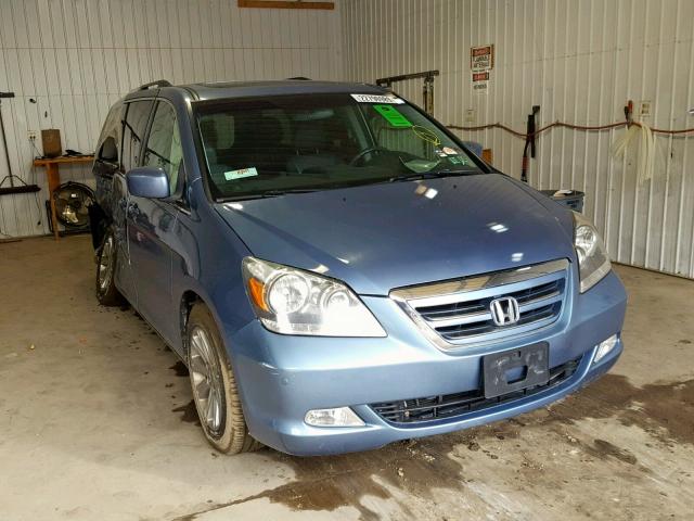 5FNRL38827B054972 - 2007 HONDA ODYSSEY TO BLUE photo 1