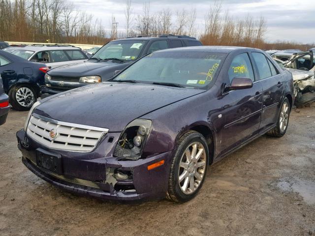 1G6DC67A460131275 - 2006 CADILLAC STS BLACK photo 2