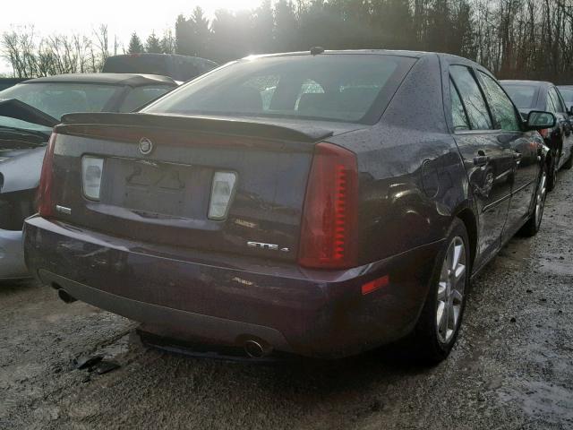 1G6DC67A460131275 - 2006 CADILLAC STS BLACK photo 4