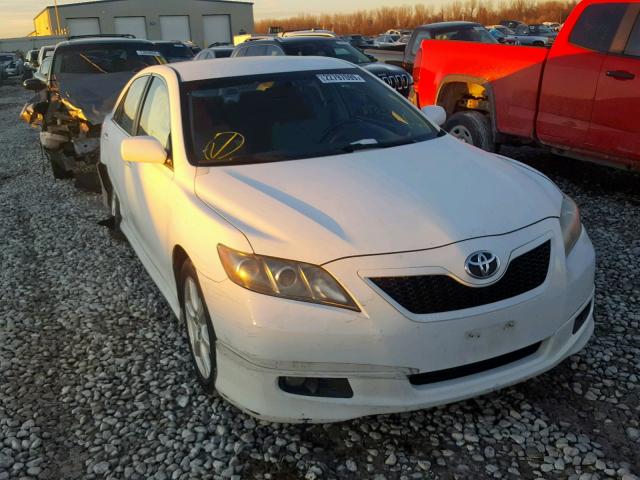 4T1BE46K49U870717 - 2009 TOYOTA CAMRY BASE WHITE photo 1