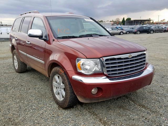 1A8HW58277F526436 - 2007 CHRYSLER ASPEN LIMI MAROON photo 1