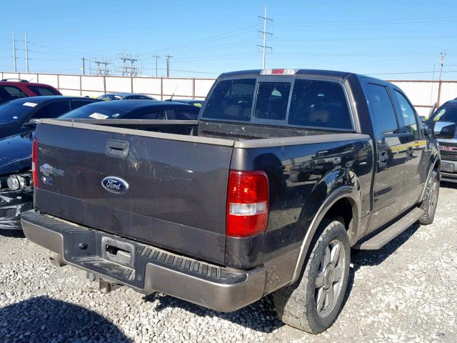 1FTPW12516KB42429 - 2006 FORD F150 SUPER BROWN photo 4