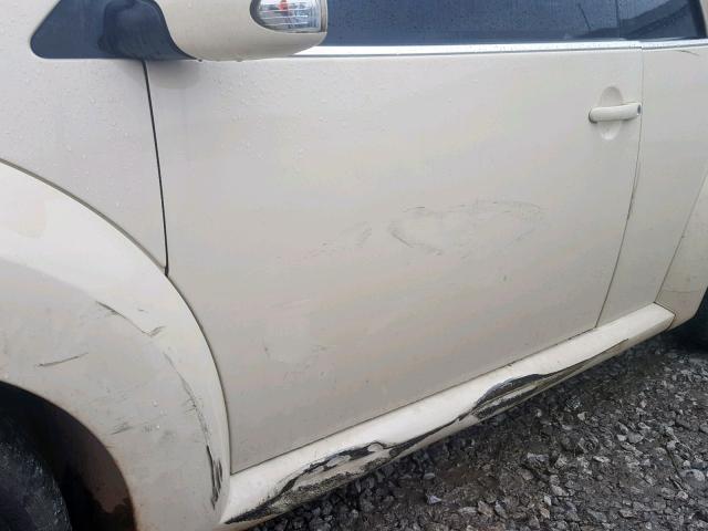 3VWRF31Y06M306968 - 2006 VOLKSWAGEN NEW BEETLE Creme Foto 9