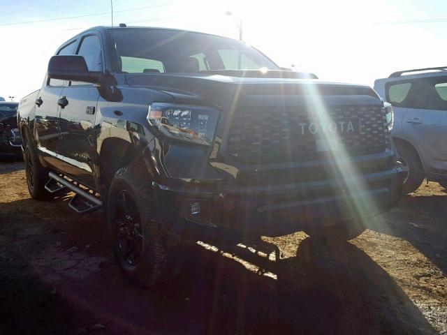 5TFDY5F19KX783398 - 2019 TOYOTA TUNDRA CRE BLACK photo 1