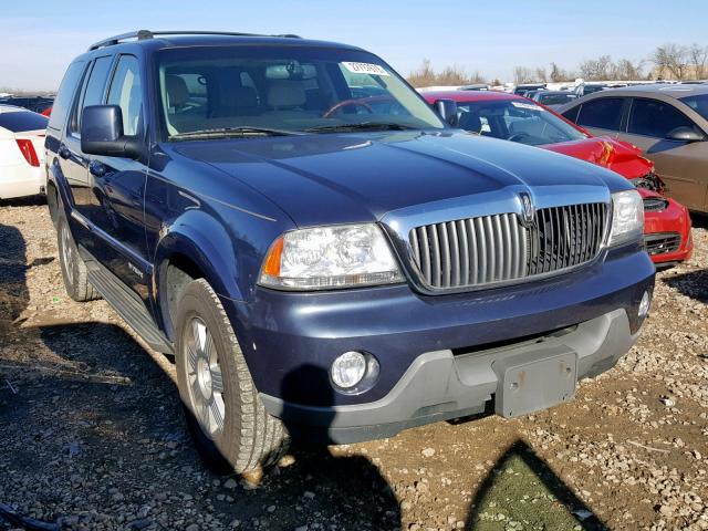 5LMEU78H43ZJ48206 - 2003 LINCOLN AVIATOR 蓝色 照片 1