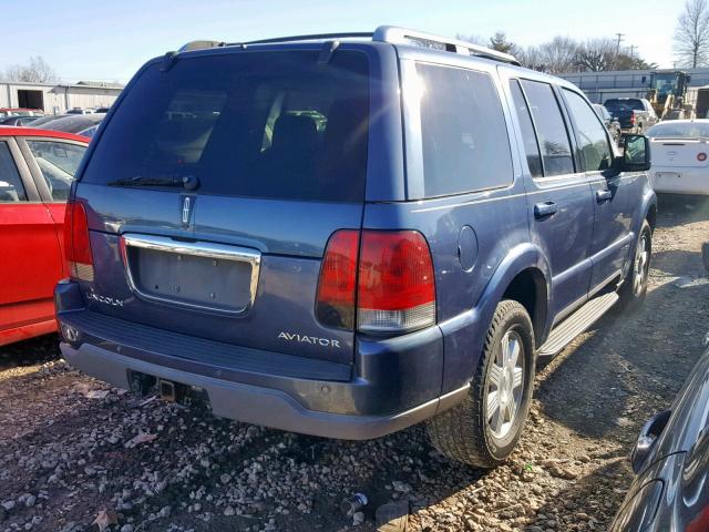 5LMEU78H43ZJ48206 - 2003 LINCOLN AVIATOR 蓝色 照片 4