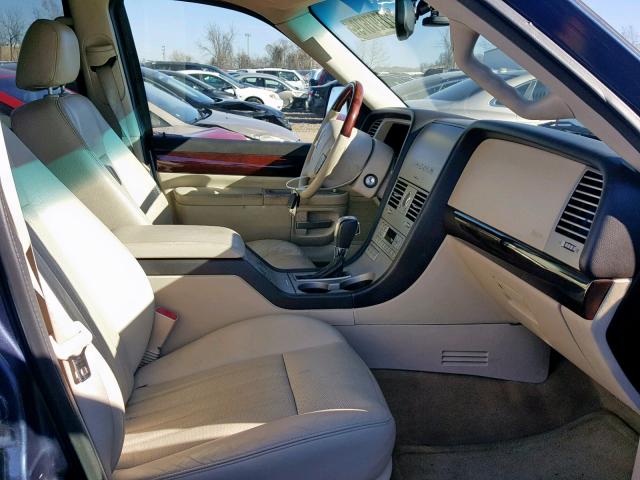 5LMEU78H43ZJ48206 - 2003 LINCOLN AVIATOR 蓝色 照片 5