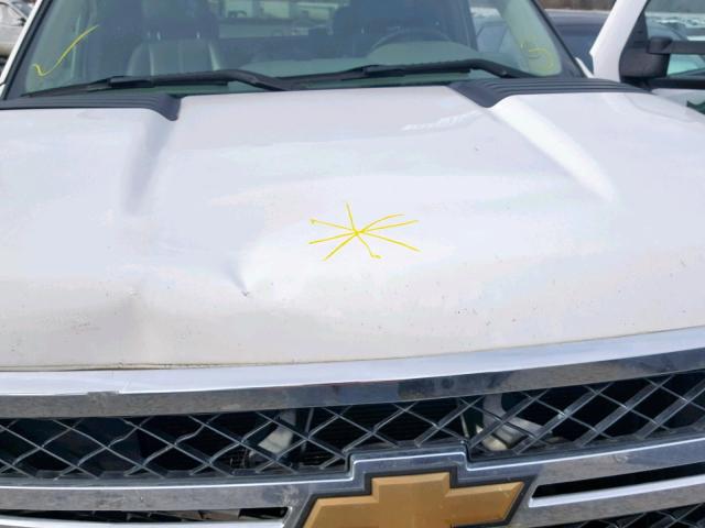 1GC2CVCGXBZ362101 - 2011 CHEVROLET SILVERADO WHITE photo 7