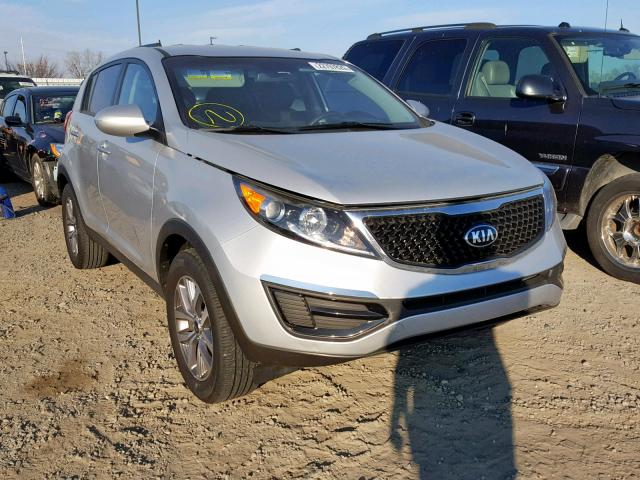 KNDPBCAC8F7704594 - 2015 KIA SPORTAGE L 银色 照片 1