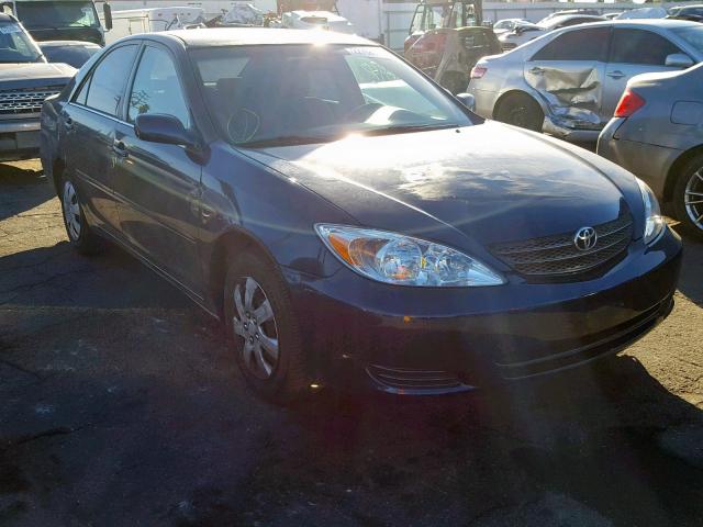 4T1BE32K94U307784 - 2004 TOYOTA CAMRY LE BLUE photo 1