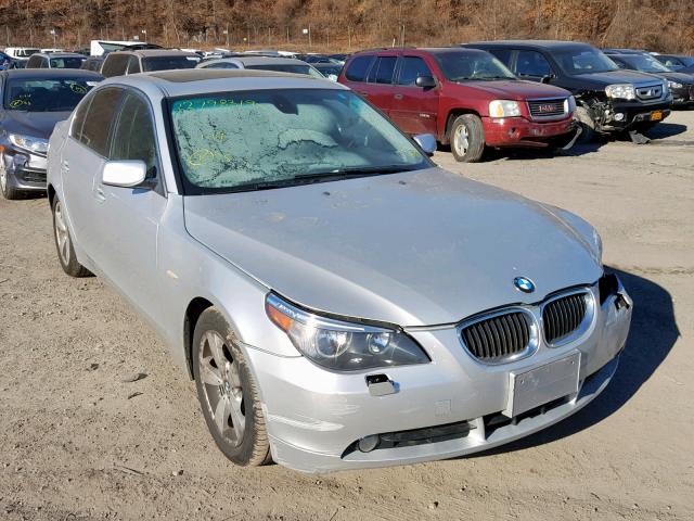 WBANF33556CS35737 - 2006 BMW 525 XI SILVER photo 1