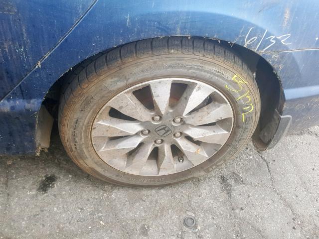 19XFA1F83AE045386 - 2010 HONDA CIVIC EX Mavi foto 9